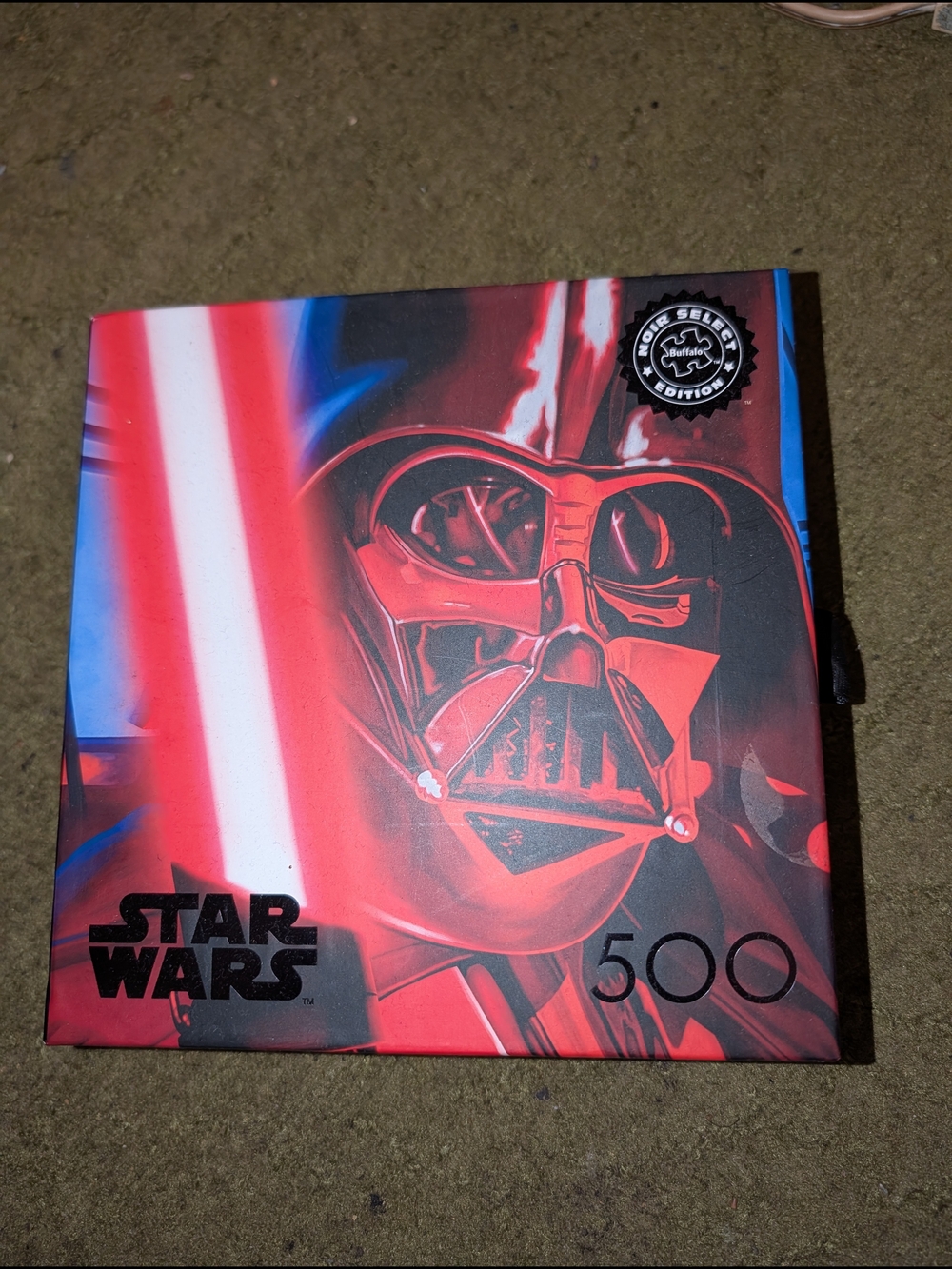 Disney Star Wars Darth Vader 500-Piece Puzzle - Red, Black, Blue